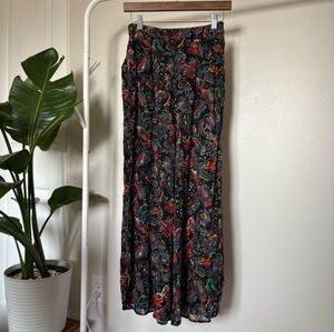 Free People Intimately Free Paisley Flare Pant Size XS